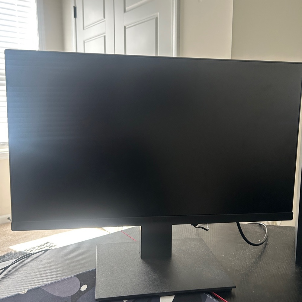 Black Home Office Monitor